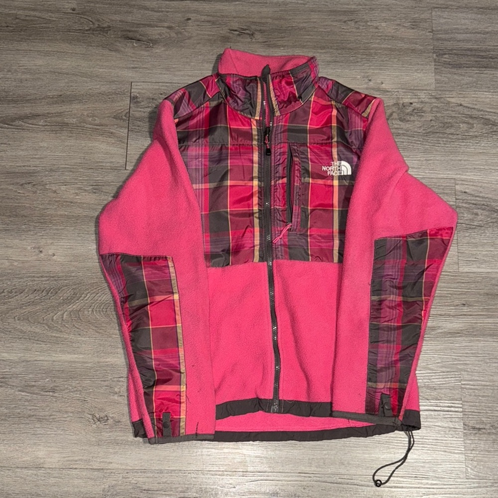 The North Face Pink Plaid Jacket